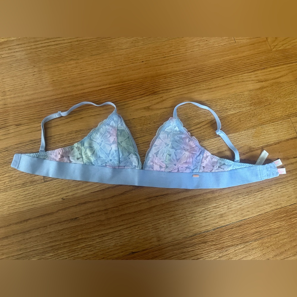 PINK Victoria's Secret Pastel Lace Bralette
